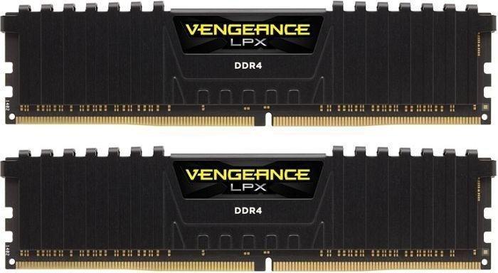 Kit memorie 16GB 2x8GB DDR4 2133MHz. Corsair Vengeance LPX Black CL16 CMK16GX4M2A2133C13