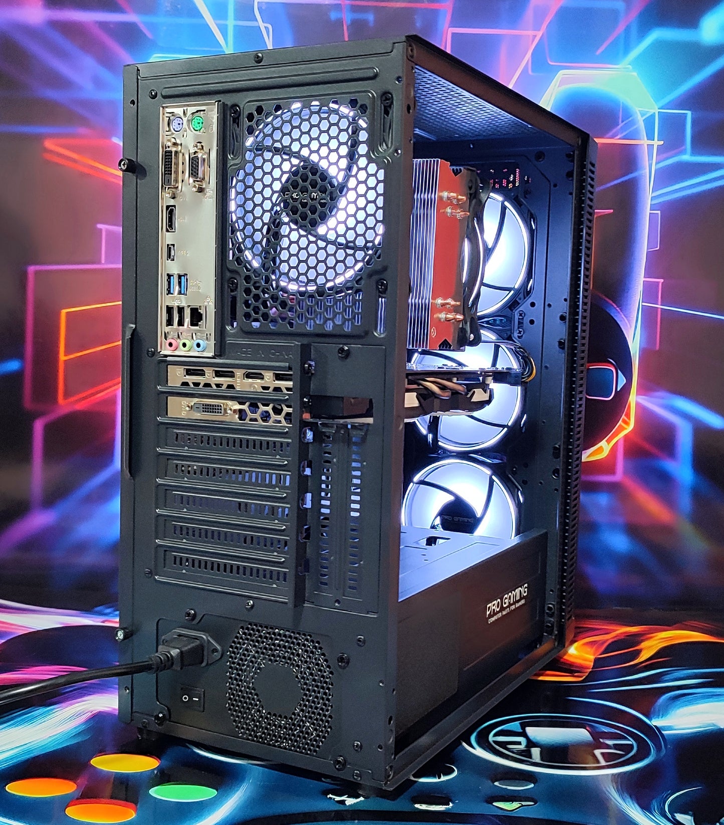 Calculator Gaming Intel i7 6700k, 16GB DDR4, NVME 512GB + 1TB HDD, video MSI GeForce GTX 1070 Armor OC 8GB GDDR5 256-bit, telecomanda ARGB