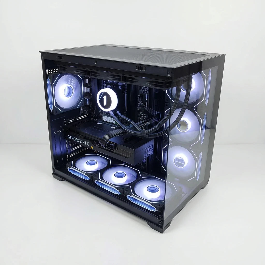 Calculator Gaming AMD Ryzen 7 5800X, 32GB DDR4, NVME 1TB + 1TB SSD, Nvidia GeForce RTX 3080 10GB GDDR6X, Telecomanda ARGB