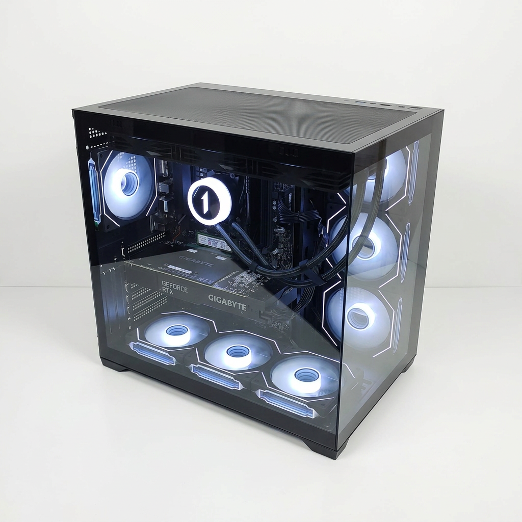 Calculator Gaming AMD Ryzen 7 5800X, 32GB DDR4, NVME 1TB + 1TB SSD, GIGABYTE GeForce RTX 3080 10GB GDDR6X 320-bit, Telecomanda ARGB