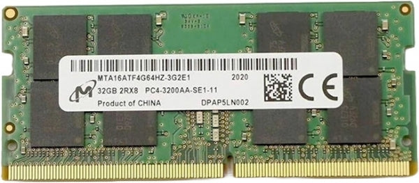 Memorie 32GB DDR4 3200MHz notebook RAM Sodimm Micron MTA16ATF4G64HZ-3G2E1