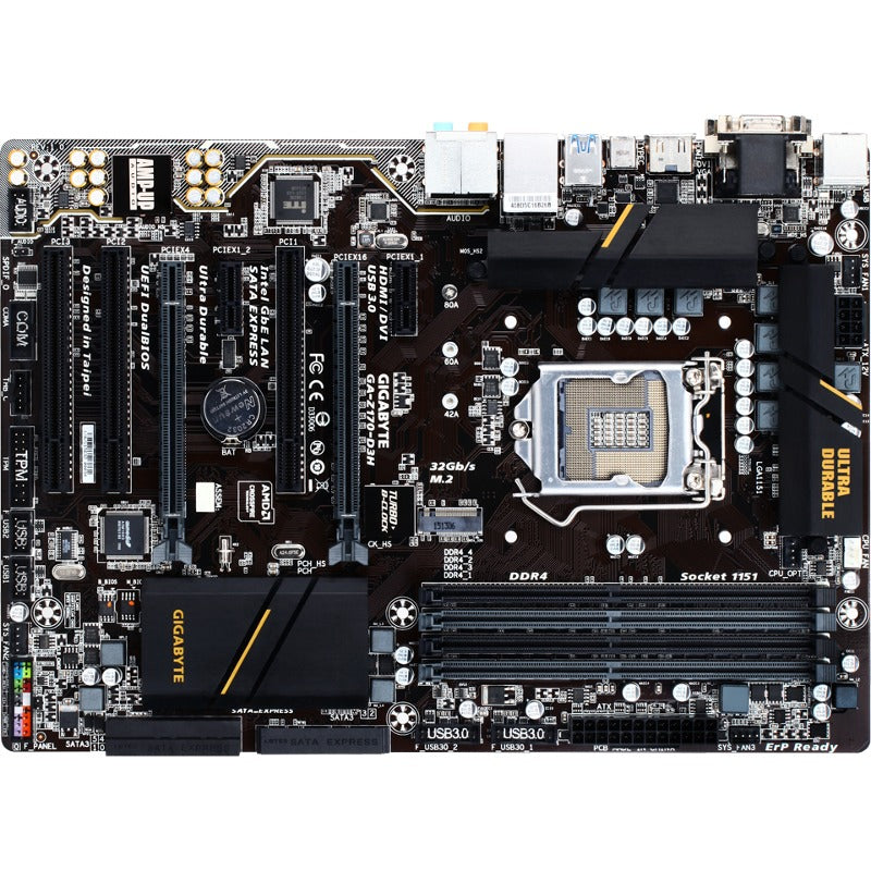 Placa de baza GIGABYTE GA-Z170-D3H, skt. 1151 V1