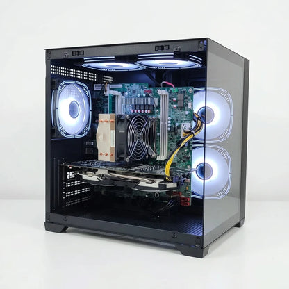 Calculator Gaming Xeon E5-2680 V4( PESTE i7 9700) , 16GB DDR4, SSD 240GB + 500GB HDD, video MSI Radeon RX 580 Armor OC 8GB GDDR5 256-bit, Telecomanda ARGB