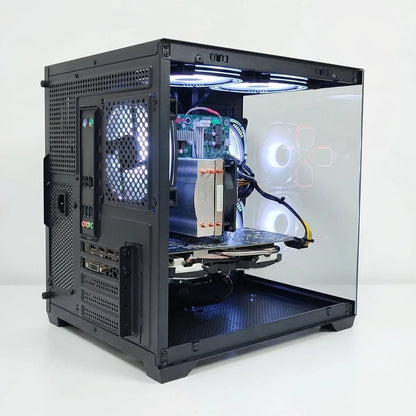 Calculator Gaming Xeon E5-2680 V4( PESTE i7 9700) , 16GB DDR4, SSD 240GB + 500GB HDD, video MSI Radeon RX 580 Armor OC 8GB GDDR5 256-bit, Telecomanda ARGB