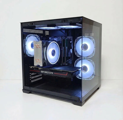 Calculator Gaming Intel Coffee Lake Core i7 8700k, 16GB DDR4, SSD NVME 512GB + 1TB HDD, video NVidia GeForce GTX 1080 8GB GDDR5X 256-bit, Telecomanda ARGB