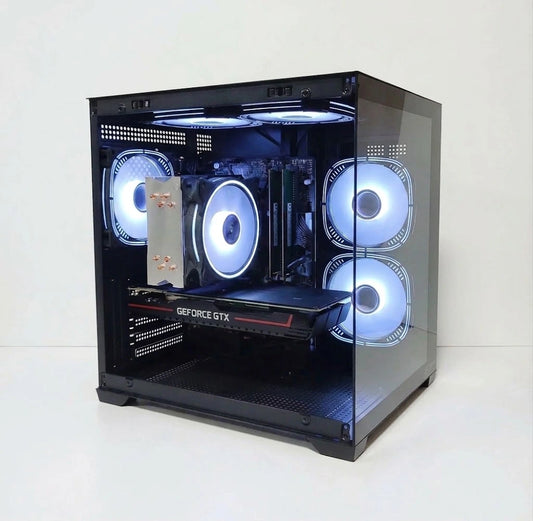 Calculator Gaming Intel Coffee Lake Core i7 8700k, 16GB DDR4, SSD NVME 512GB + 1TB HDD, video NVidia GeForce GTX 1080 8GB GDDR5X 256-bit, Telecomanda ARGB
