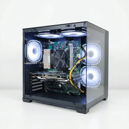 Calculator Gaming Xeon E5-2680 V4( PESTE i7 9700) , 32GB DDR4, SSD 240GB + 500GB HDD, video MSI Radeon RX 580 Armor OC 8GB GDDR5 256-bit, Telecomanda ARGB