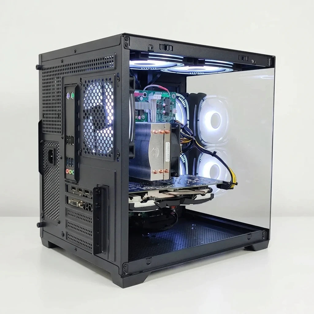 Calculator Gaming Xeon E5-2680 V4( PESTE i7 9700) , 32GB DDR4, SSD 240GB + 500GB HDD, video MSI Radeon RX 580 Armor OC 8GB GDDR5 256-bit, Telecomanda ARGB
