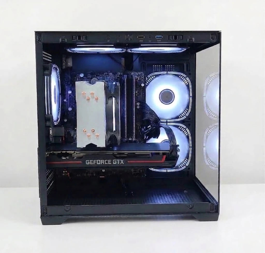 Calculator Gaming Intel Coffee Lake Core i7 8700k, 16GB DDR4, SSD NVME 512GB + 1TB HDD, video NVidia GeForce GTX 1080 8GB GDDR5X 256-bit, Telecomanda ARGB