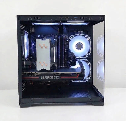 Calculator Gaming Intel Coffee Lake Core i7 8700k, 16GB DDR4, SSD NVME 512GB + 1TB HDD, video NVidia GeForce GTX 1080 8GB GDDR5X 256-bit, Telecomanda ARGB