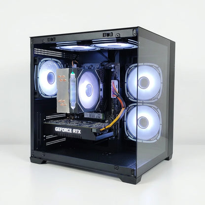 Calculator Gaming AMD Ryzen 5 5500, 16GB DDR4, NVME 512GB + 1TB HDD, video Nvidia GeForce RTX 2060 SUPER 8GB GDDR6 256-bit, Telecomanda ARGB