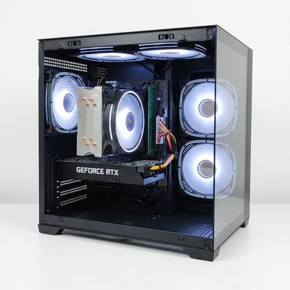 Calculator Gaming Intel Coffee Lake Core i7 8700, 16GB DDR4, SSD NVME 512GB + 1TB HDD, video GeForce RTX 2060 SUPER  8GB GDDR6 256-bit, Telecomanda ARGB