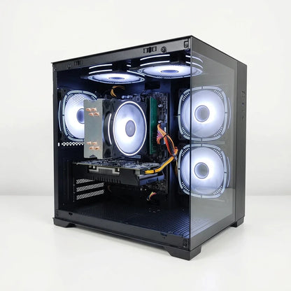 Calculator Gaming Intel Coffee Lake Core i7 8700, 16GB DDR4, SSD NVME 512GB + 1TB HDD, video GeForce RTX 2060 SUPER  8GB GDDR6 256-bit, Telecomanda ARGB