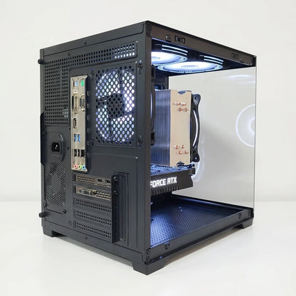 Calculator Gaming Intel Coffee Lake Core i7 8700, 16GB DDR4, SSD NVME 512GB + 1TB HDD, video GeForce RTX 2060 SUPER  8GB GDDR6 256-bit, Telecomanda ARGB