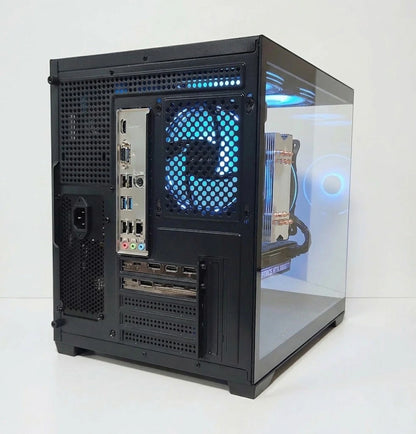 Calculator Gaming Intel Alder Lake, Core i5 12400, 32GB DDR4, NVME 512GB + 1TB HDD, video EVGA GeForce RTX 2080 Ti XC Ultra Gaming 11GB GDDR6 352-bit, telecomanda ARGB