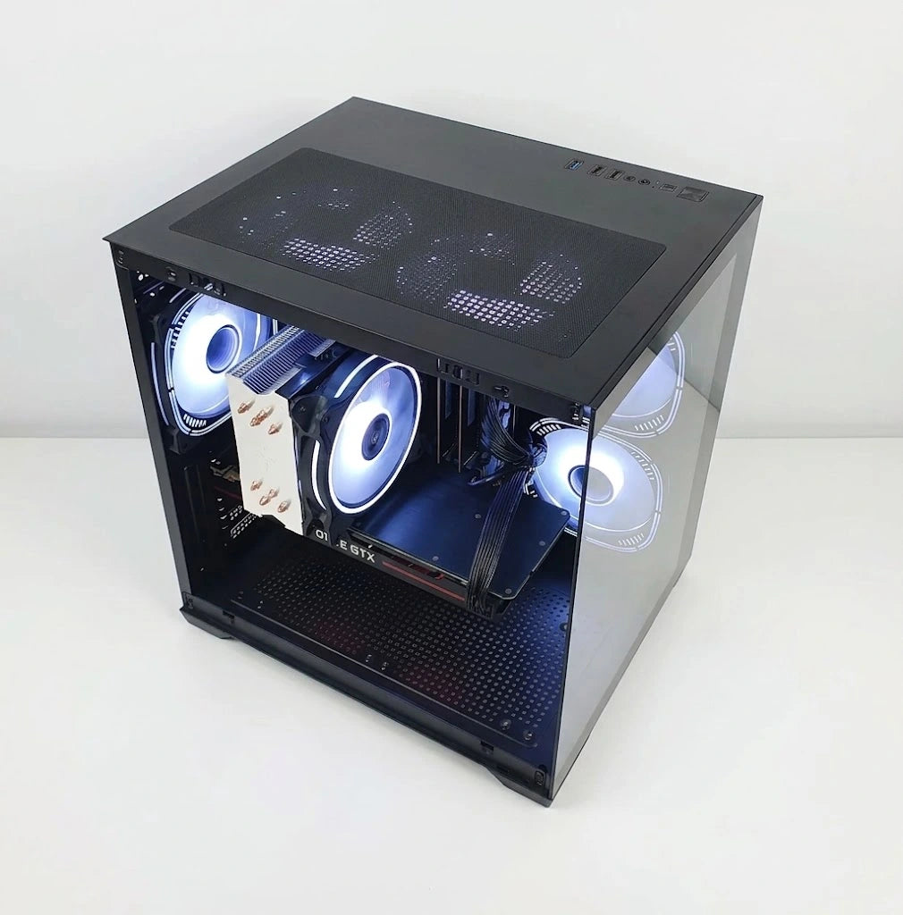 Calculator Gaming Intel Coffee Lake Core i7 8700k, 16GB DDR4, SSD NVME 512GB + 1TB HDD, video NVidia GeForce GTX 1080 8GB GDDR5X 256-bit, Telecomanda ARGB