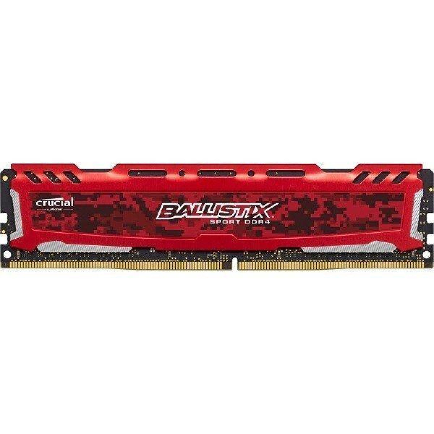 Memorie 16GB DDR4 2666MHz. Crucial Ballistix Sport LT Red BLS16G4D26BFSE 16BFD