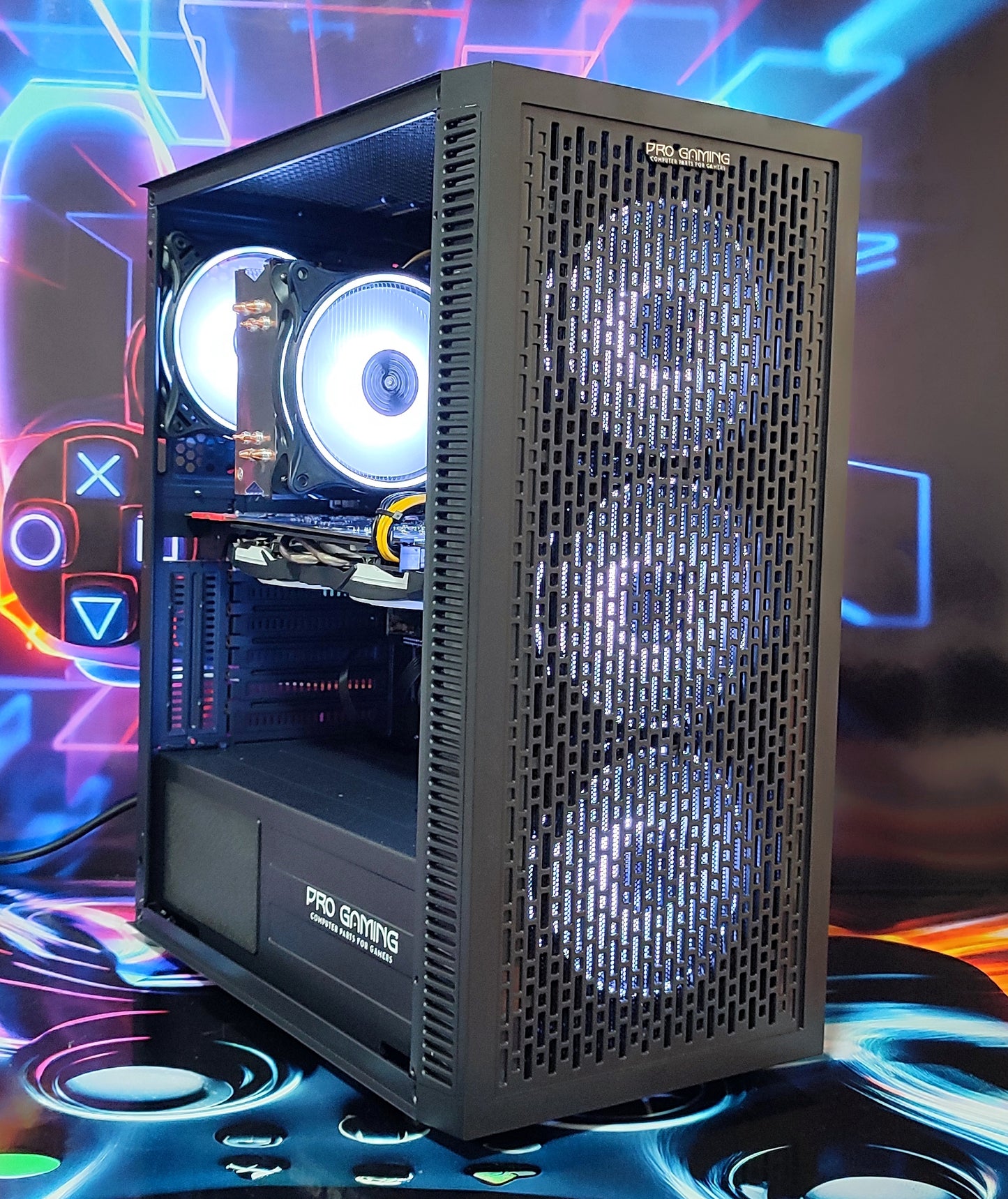 Calculator Gaming Intel i7 6700k, 16GB DDR4, NVME 512GB + 1TB HDD, video MSI GeForce GTX 1070 Armor OC 8GB GDDR5 256-bit, telecomanda ARGB