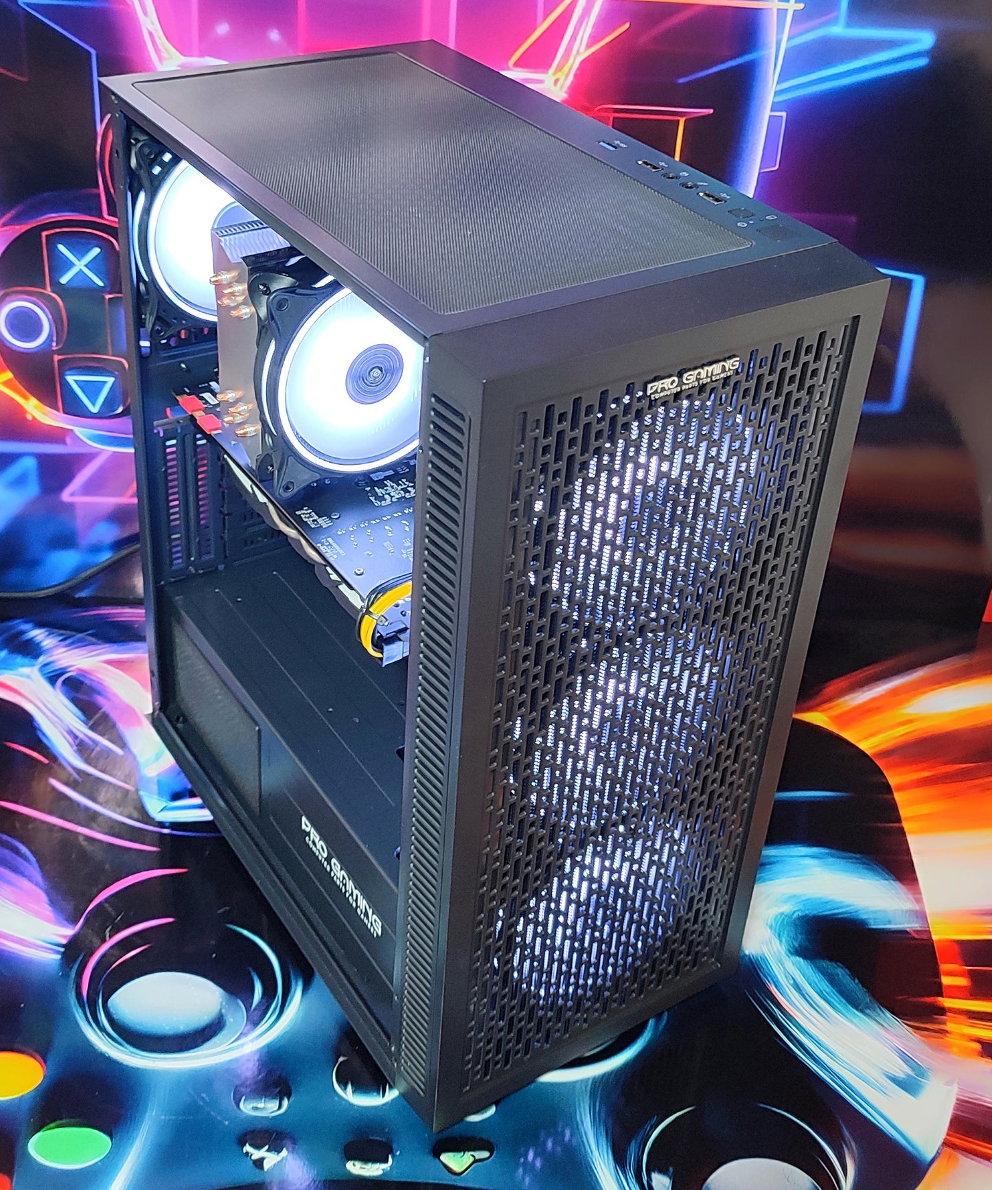 Calculator Gaming Intel i7 6700k, 16GB DDR4, NVME 512GB + 1TB HDD, video MSI GeForce GTX 1070 Armor OC 8GB GDDR5 256-bit, telecomanda ARGB