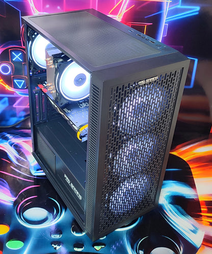 Calculator Gaming Intel i7 6700k, 16GB DDR4, NVME 512GB + 1TB HDD, video MSI GeForce GTX 1070 Armor OC 8GB GDDR5 256-bit, telecomanda ARGB