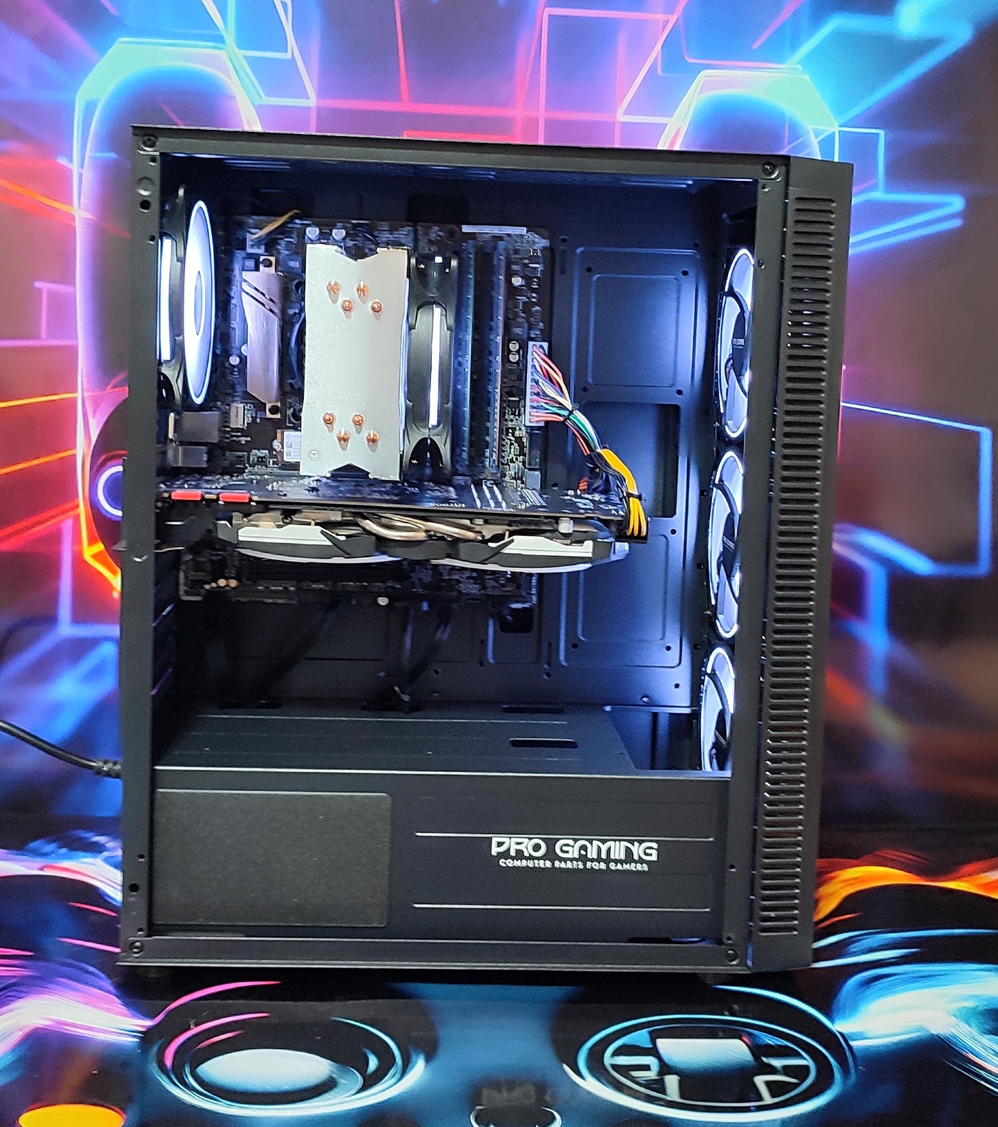 Calculator Gaming Intel i7 6700k, 16GB DDR4, NVME 512GB + 1TB HDD, video MSI GeForce GTX 1070 Armor OC 8GB GDDR5 256-bit, telecomanda ARGB