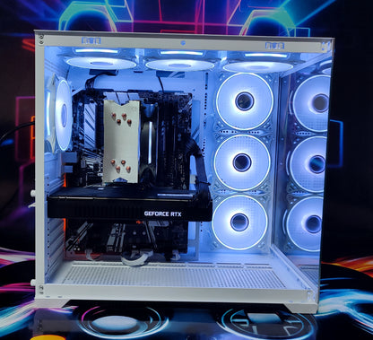 Calculator Gaming Intel Coffee Lake Core i7 9700k, 32GB DDR4, SSD NVME 512GB + 1TB HDD, video Nvidia GeForce RTX 2080 Dual 8GB GDDR6 256-bit, Telecomanda ARGB