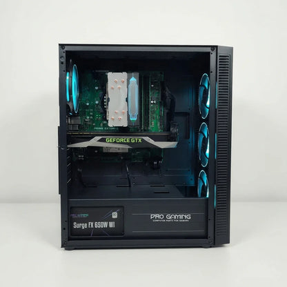 Calculator Gaming Intel i7 7700, 16GB DDR4, NVME 256GB + 1TB HDD, video NVidia GeForce GTX 1070 8GB GDDR5 256-bit, telecomanda ARGB