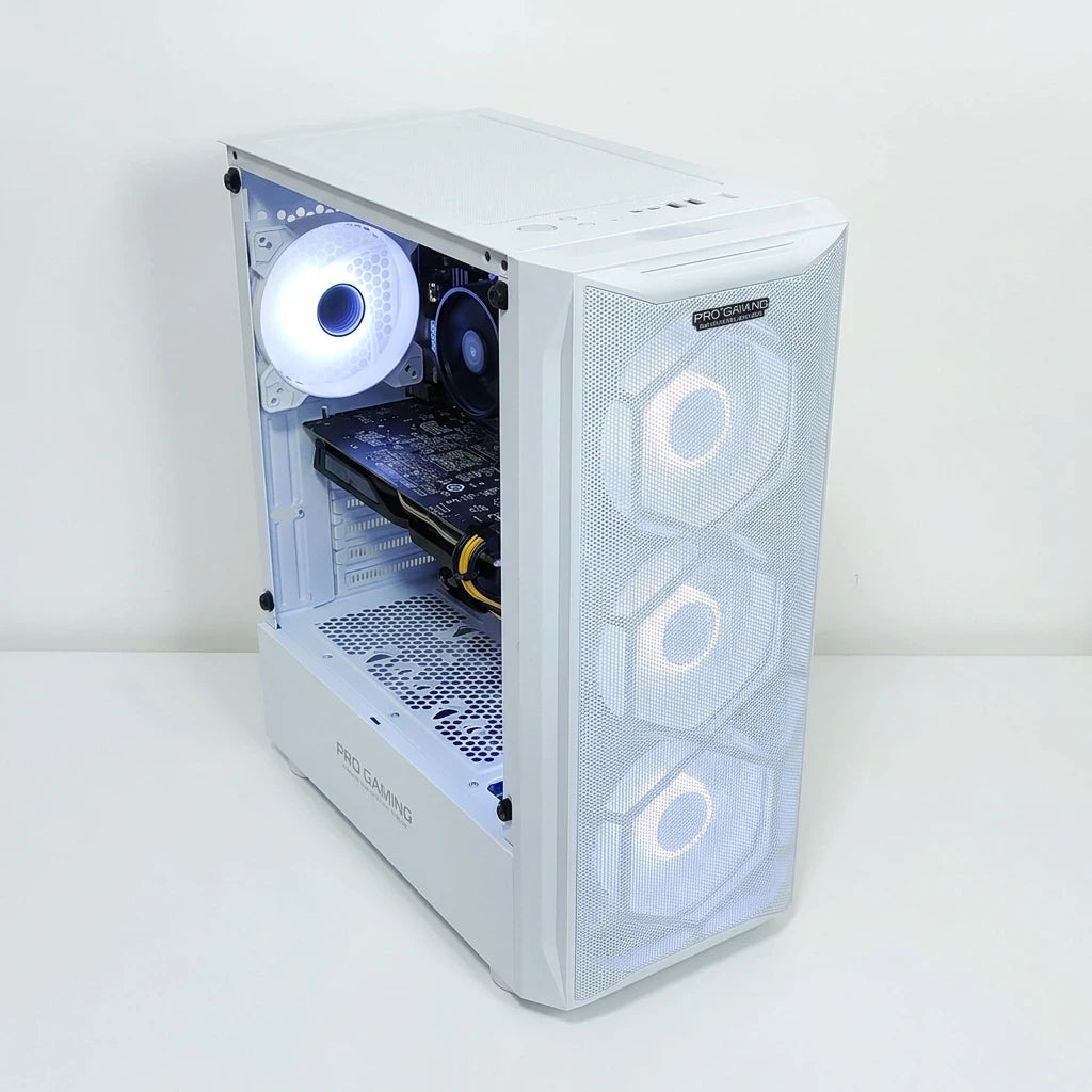 Calculator Gaming Xeon E3-1241 v3 (peste i7 4770), SSD 128GB + hard disk 1TB, 16GB DDR3, video MSI Radeon RX 580 Armor OC 8GB GDDR5 256-bit, Telecomanda RGB, WIFI, Bluetooth