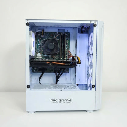 Calculator Gaming Xeon E3-1241 v3 (peste i7 4770), SSD 128GB + hard disk 1TB, 16GB DDR3, video MSI Radeon RX 580 Armor OC 8GB GDDR5 256-bit, Telecomanda RGB, WIFI, Bluetooth