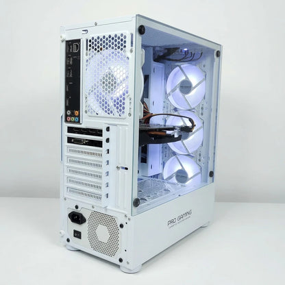 Calculator Gaming Xeon E3-1241 v3 (peste i7 4770), SSD 128GB + hard disk 1TB, 16GB DDR3, video MSI Radeon RX 580 Armor OC 8GB GDDR5 256-bit, Telecomanda RGB, WIFI, Bluetooth