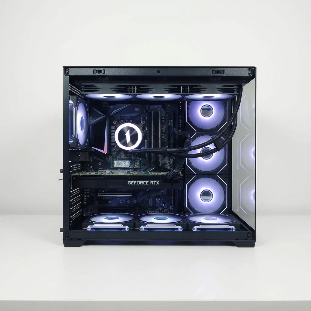 Calculator Gaming Intel Coffee Lake Core i9 9900k, 32GB DDR4, SSD NVME 512GB + 2TB HDD, video Nvidia GeForce RTX 2080 Super 8GB GDDR6 256-bit, WIFI, Telecomanda ARGB