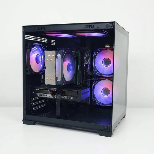 Calculator Gaming Intel Raptor Lake Refresh, Core i5 14400F, 32GB DDR4, NVME 1TB, video GIGABYTE GeForce RTX 5060 Ti WINDFORCE OC 8GB GDDR7 128-bit DLSS 4.0, telecomanda ARGB