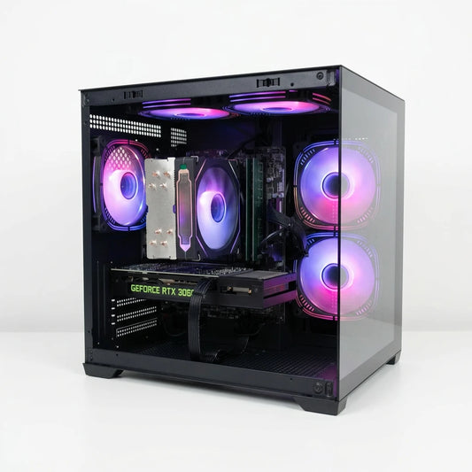 Calculator Gaming Intel Alder Lake, Core i5 12400, 32GB DDR4, NVME 512GB + 1TB HDD, video Nvidia GeForce RTX 3060 12GB GDDR6 192-bit, telecomanda ARGB