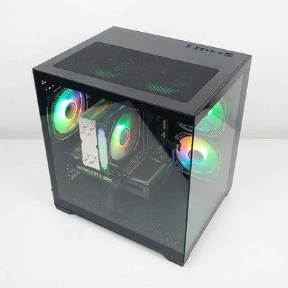 Calculator Gaming Intel Alder Lake, Core i5 12400, 32GB DDR4, NVME 512GB + 1TB HDD, video Nvidia GeForce RTX 3060 12GB GDDR6 192-bit, telecomanda ARGB