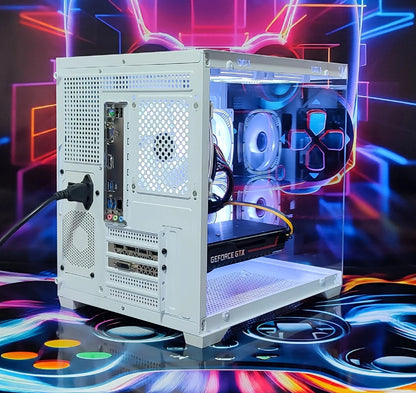 Calculator Gaming AMD Ryzen 5 5500, 16GB DDR4, NVME 512GB + 1TB HDD, video NVidia GeForce GTX 1080 8GB GDDR5X 256-bit, Telecomanda ARGB