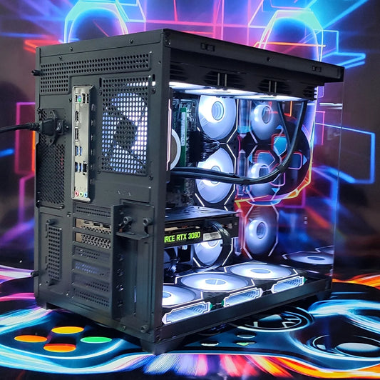 Calculator Gaming AMD Ryzen 7 3800X, 32GB DDR4, NVME 1TB, video Nvidia GeForce RTX 3060 12GB GDDR6 192-bit, Telecomanda ARGB