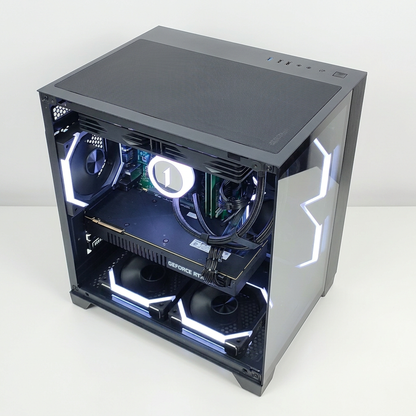 Calculator Gaming Intel Comet Lake Core i5 10500, 32GB DDR4, NVME 512GB + 1TB HDD, video NVIDIA GeForce RTX 2080 8GB GDDR6 256-bit, telecomanda ARGB