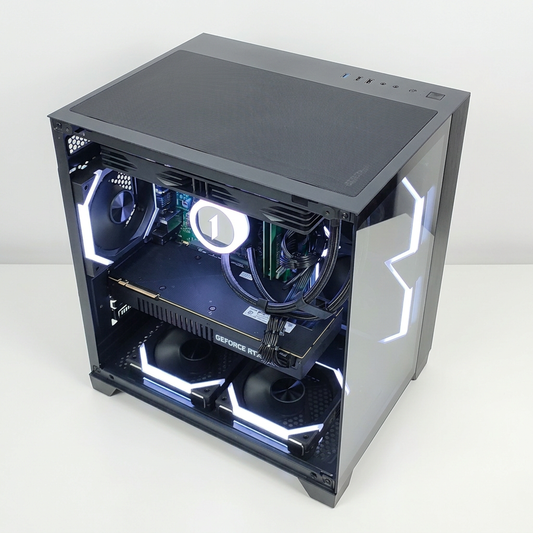 Calculator Gaming Intel Comet Lake Core i7 10700F, 32GB DDR4, NVME 500GB + 1TB HDD, video NVIDIA GeForce RTX 2080 8GB GDDR6 256-bit, telecomanda ARGB