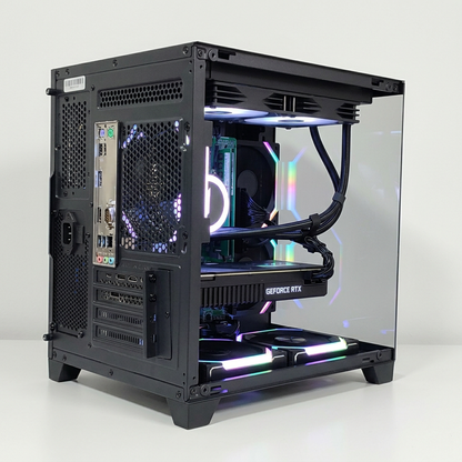 Calculator Gaming Intel Comet Lake Core i5 10500, 32GB DDR4, NVME 512GB + 1TB HDD, video NVIDIA GeForce RTX 2080 8GB GDDR6 256-bit, telecomanda ARGB