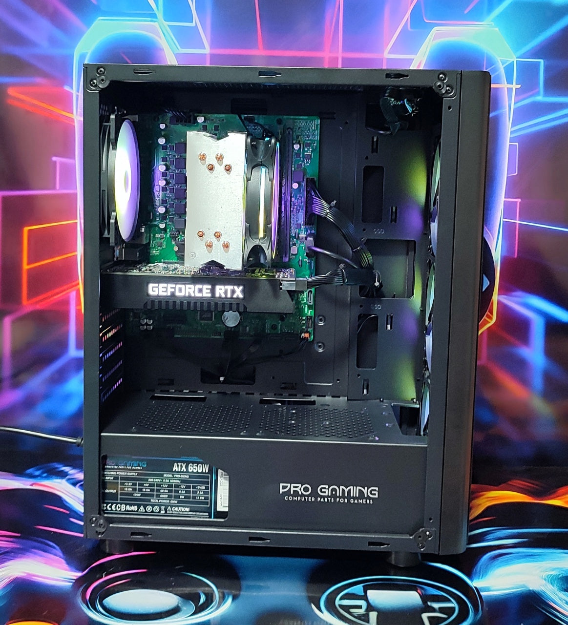 Calculator Gaming Intel Rocket Lake Core i5 10500, 16GB DDR4, NVME 512GB + 1TB HDD, video Nvidia GeForce RTX 2060 SUPER 8 GB GDDR6 256bit