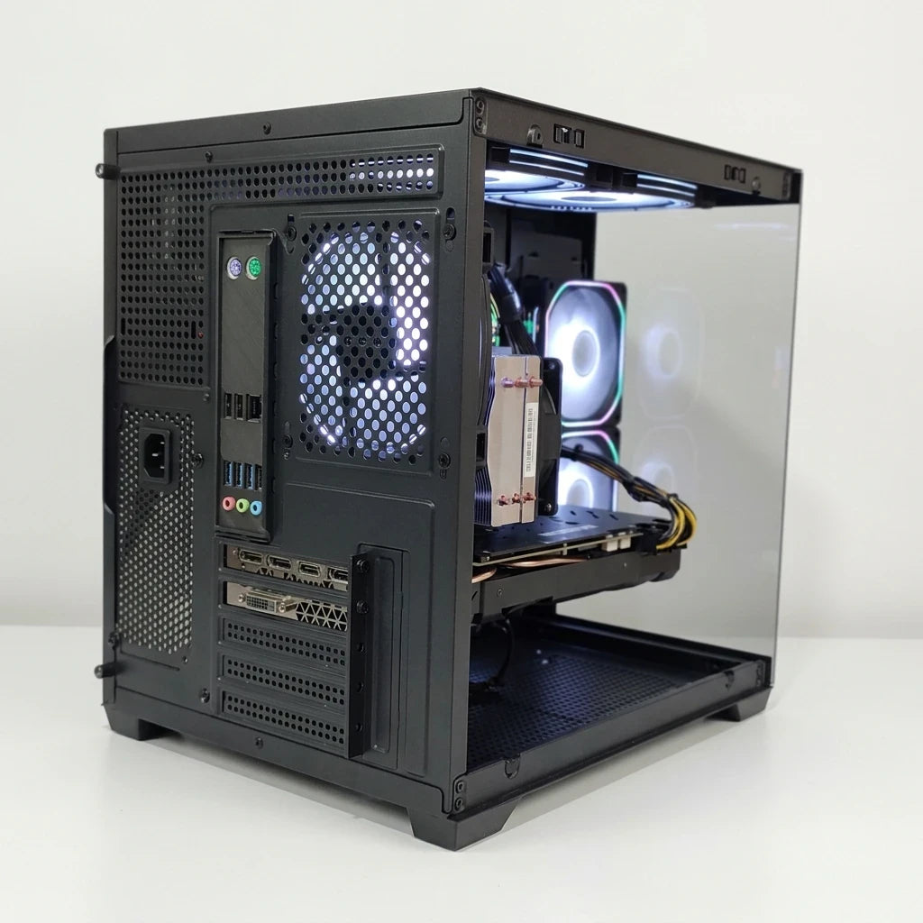 Calculator Gaming Xeon E5-2697 V3( PESTE i7 9700) , 32GB DDR4, SSD 500GB + 1TB HDD, video NVidia GeForce GTX 1070 8GB GDDR5 256-bit, Telecomanda ARGB