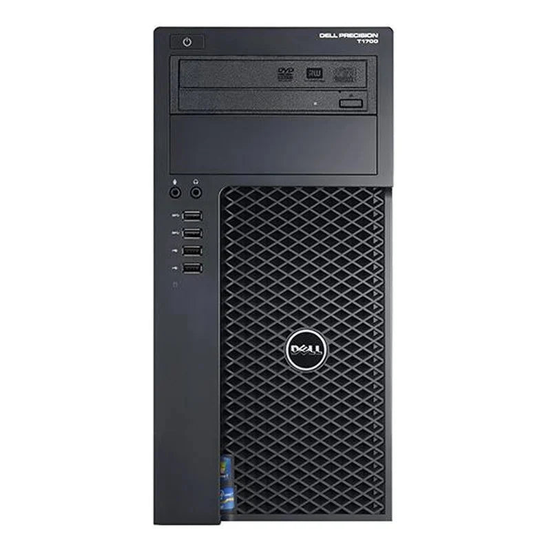 Dell Precision T1700 Tower Intel Xeon E3-1241 v3 (peste i7 4770), SSD 120GB + hard disk 500GB, 16GB DDR3, video MSI GeForce GTX 1060 AERO ITX OC, 6GB DDR5, 192-bit