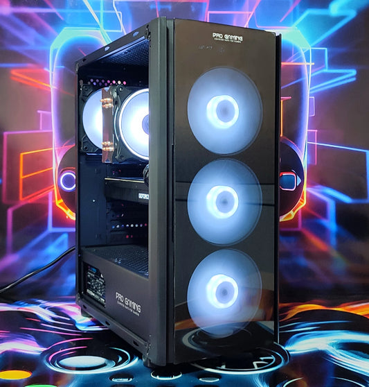 Calculator Gaming Intel Coffee Lake Core i7 9700KF, 32GB DDR4, SSD NVME 512GB + 1TB HDD, video Nvidia GeForce RTX 2080 Dual 8GB GDDR6 256-bit, Telecomanda ARGB