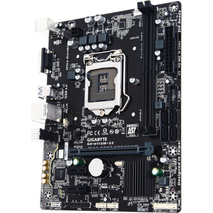 Kit placa de baza GIGABYTE GA-H110M-S2H + procesor Xeon E3-1230 V6 (i7 6700)