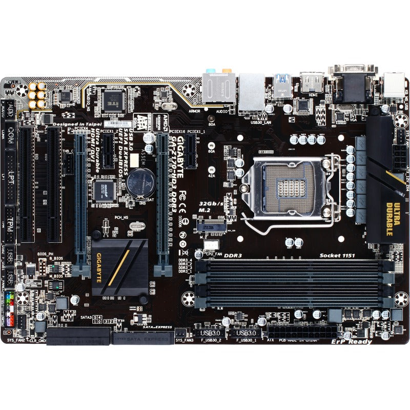 Placa de baza GIGABYTE GA-Z170-HD3 DDR3, DDR3, skt. 1151 V1