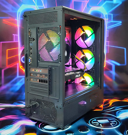 Calculator Gaming Intel Xeon E3-1230 v6 (peste i7 6700) , 16GB DDR4, SSD 240GB + 500GB HDD, placa sunet Creative, video ASUS Expedition Radeon RX 570 4GB GDDR5 256 bit HDMI