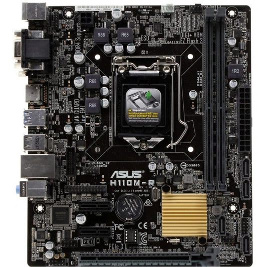 Kit placa de baza ASUS H110M-R + procesor Xeon E3-1230 V6 (i7 6700)