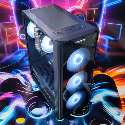 Calculator Gaming Intel Coffee Lake Core i7 9700KF, 32GB DDR4, SSD NVME 512GB + 1TB HDD, video Nvidia GeForce RTX 2080 Dual 8GB GDDR6 256-bit, Telecomanda ARGB