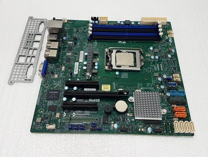 Placa de baza server Supermicro X11SSL-F chipset C232 + Procesor Intel Xeon E3-1230 v6