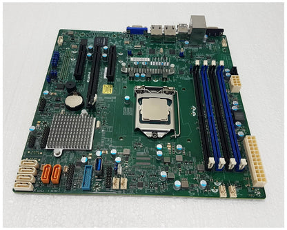 Placa de baza server Supermicro X11SSL-F chipset C232 + Procesor Intel Xeon E3-1230 v6